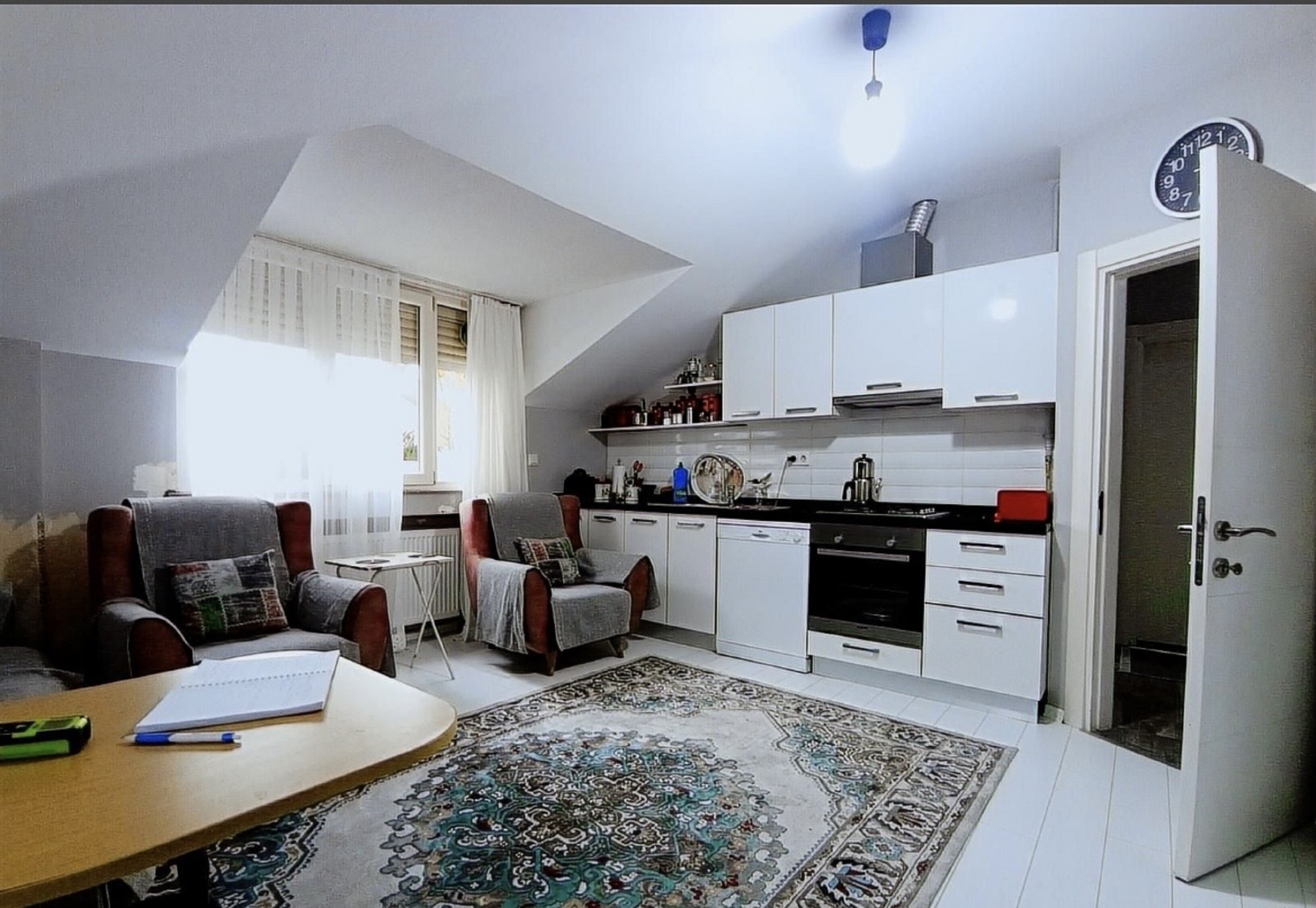 Istanbul City Centre Property For sale - Second lounge and kitchenette