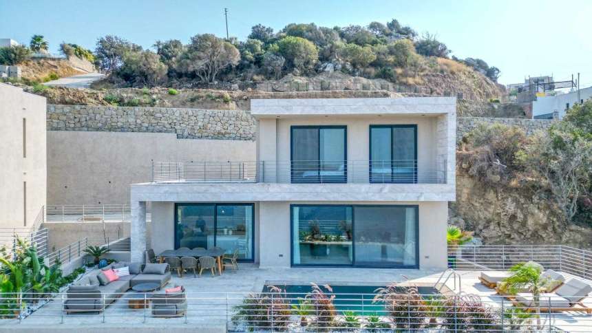 Panoramic Sea View Bodrum Property For Sale - Main view of the luxury villa