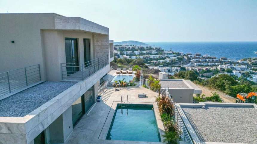 Panoramic Sea View Bodrum Property For Sale - Property with panoramic sea views