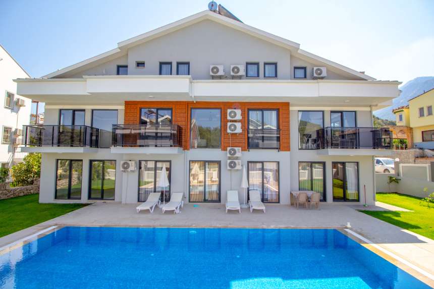 Deluxe Apartment For Sale In Ovacik, Fethiye – Main view of the property
