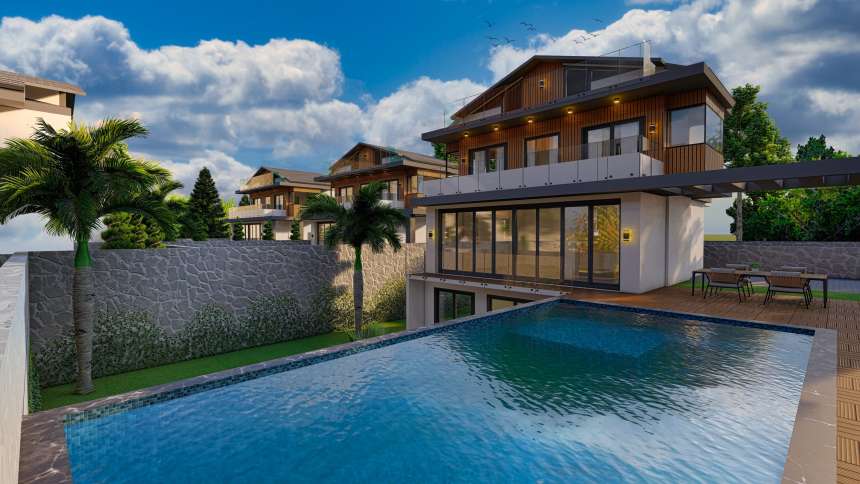 Appealing Fethiye Villa For Sale - Large private pool