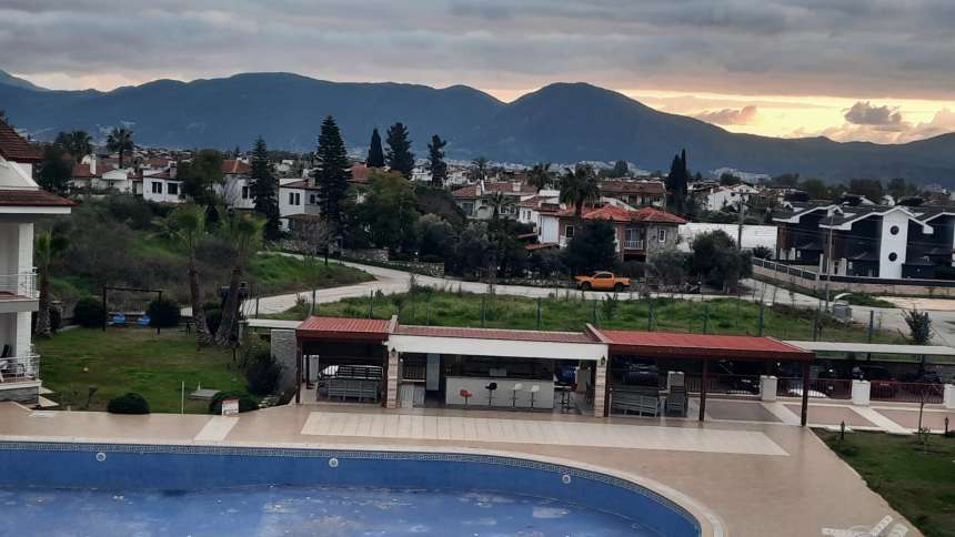 Sleek Property For Sale Near The Beach In Fethiye - Communal swimming pool