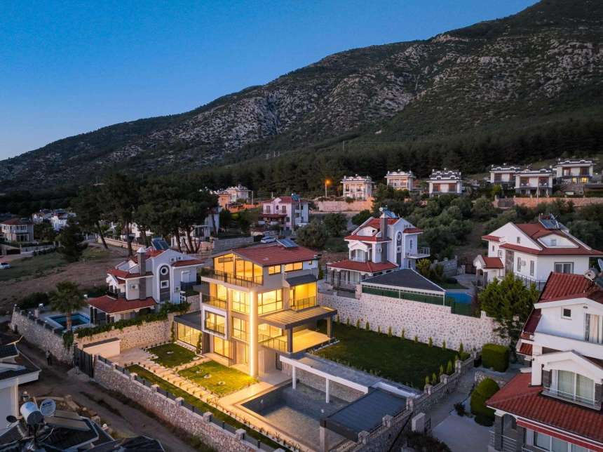 Prestigious Nature View Fethiye Property For Sale – Villa and surroundings