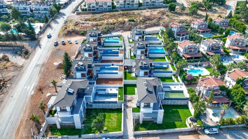 Smart Home Villa For Sale In Hisaronu - A luxury sea view complex