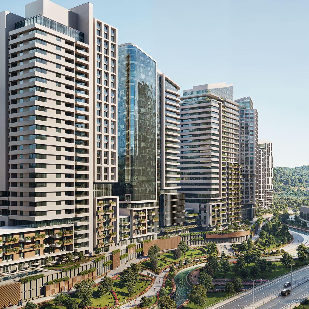 Superior City Centre Istanbul Property For Sale - A vast luxury complex