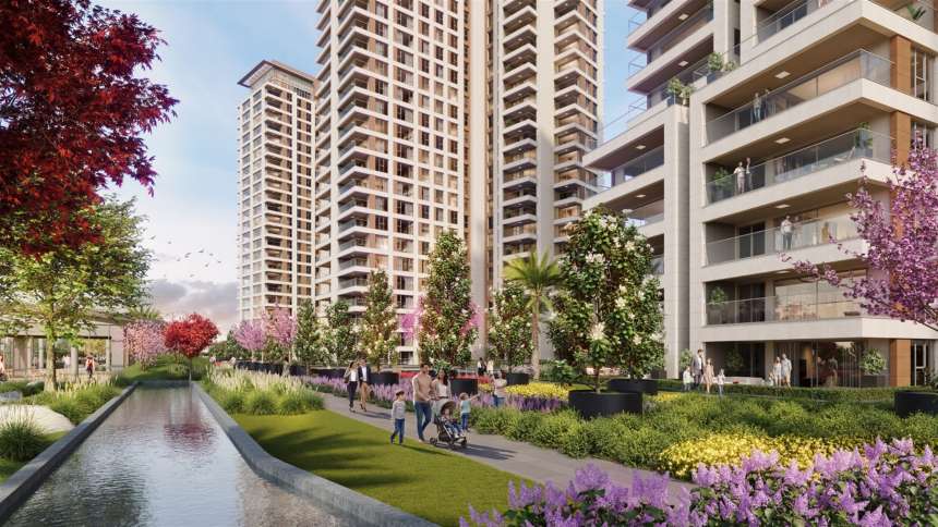 Istanbul Seafront Apartments In Kartal For Sale - A stylish residential complex