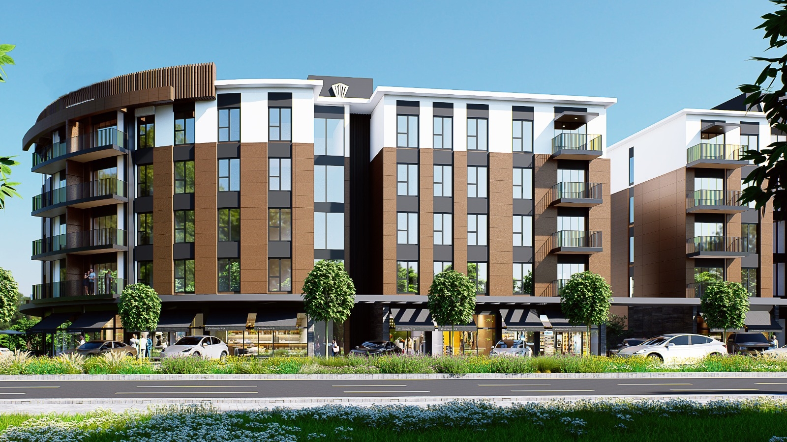 European Istanbul Apartments In Basaksehir For Sale - Complex with on-site facilities