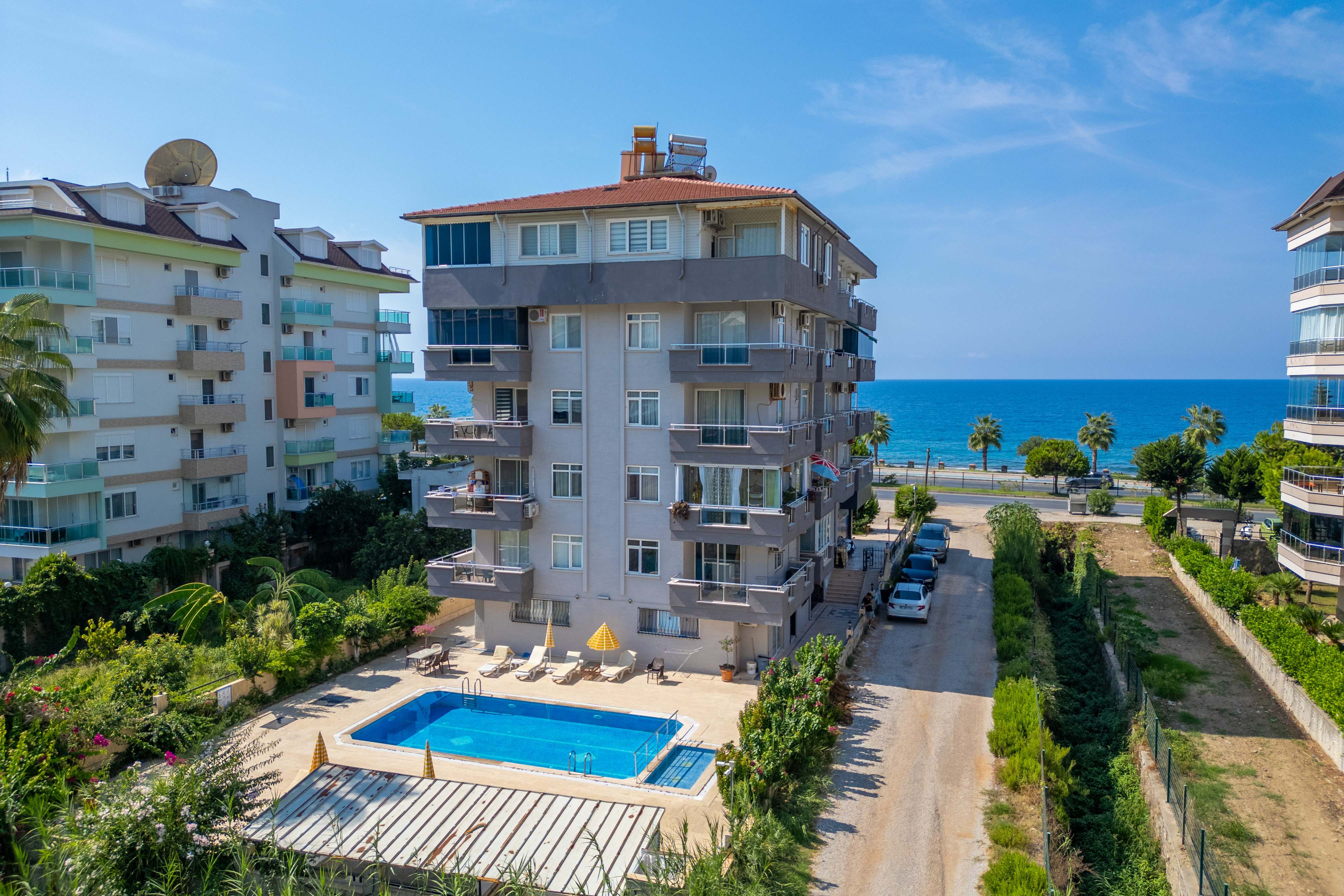 Seafront Apartment For Sale In Alanya - Buy An Alanya Property Investment In Kestel With Sea Views