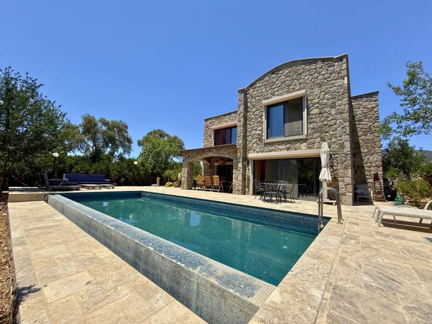 Nature View Bodrum Property For Sale In Bitez - Private swimming pool