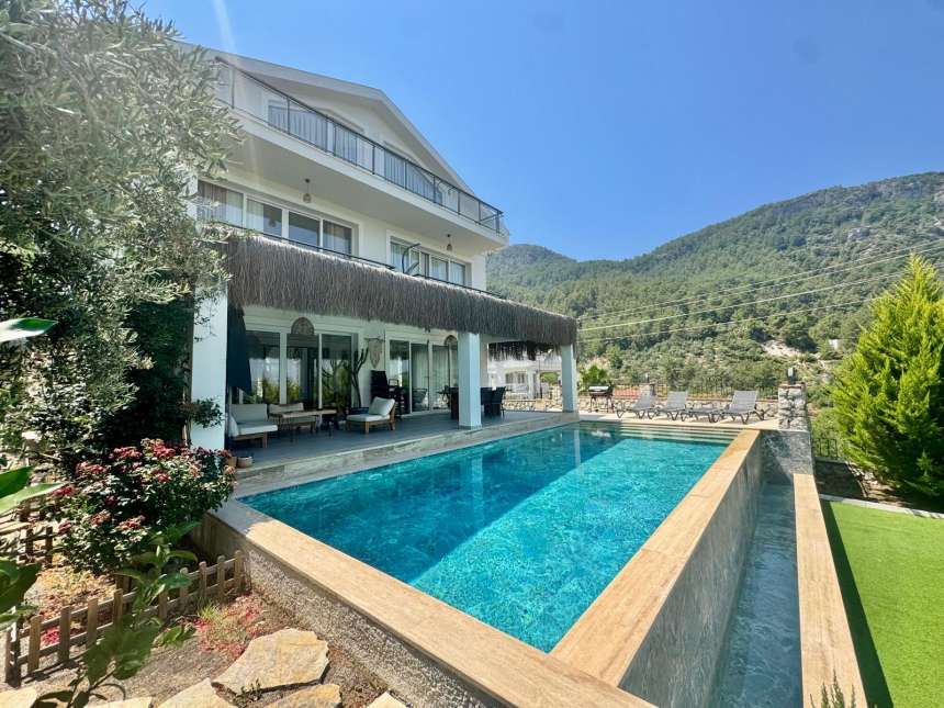 Upscale Detached Villa In Fethiye For Sale - An exceptional property with natural surroundings
