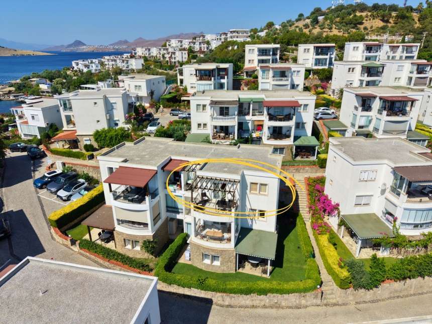 Sea-View Bodrum Property For Sale In Bitez - Top-floor apartment