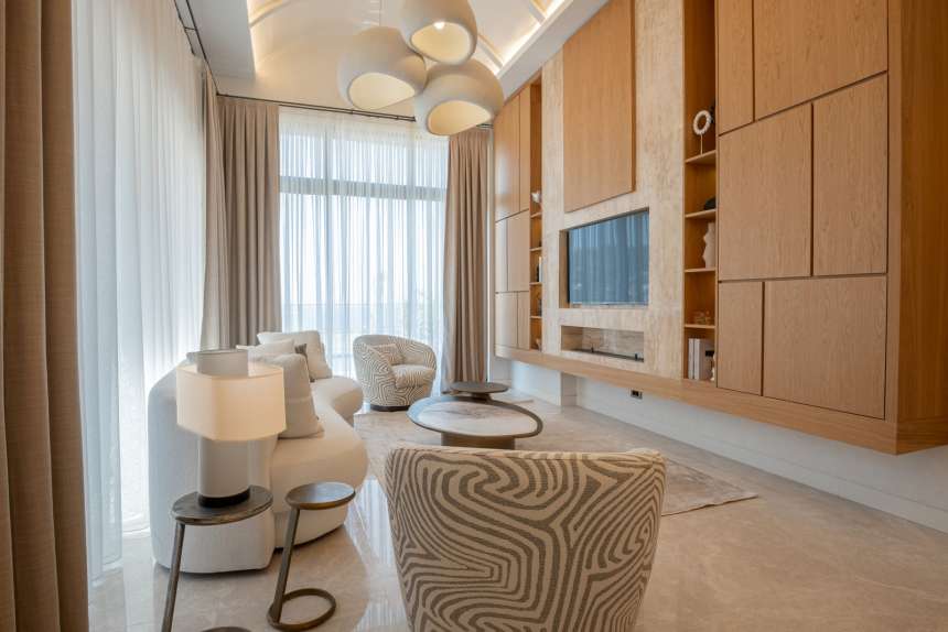 Detached Sea View Villa In Bodrum For Sale - Stylish interior design