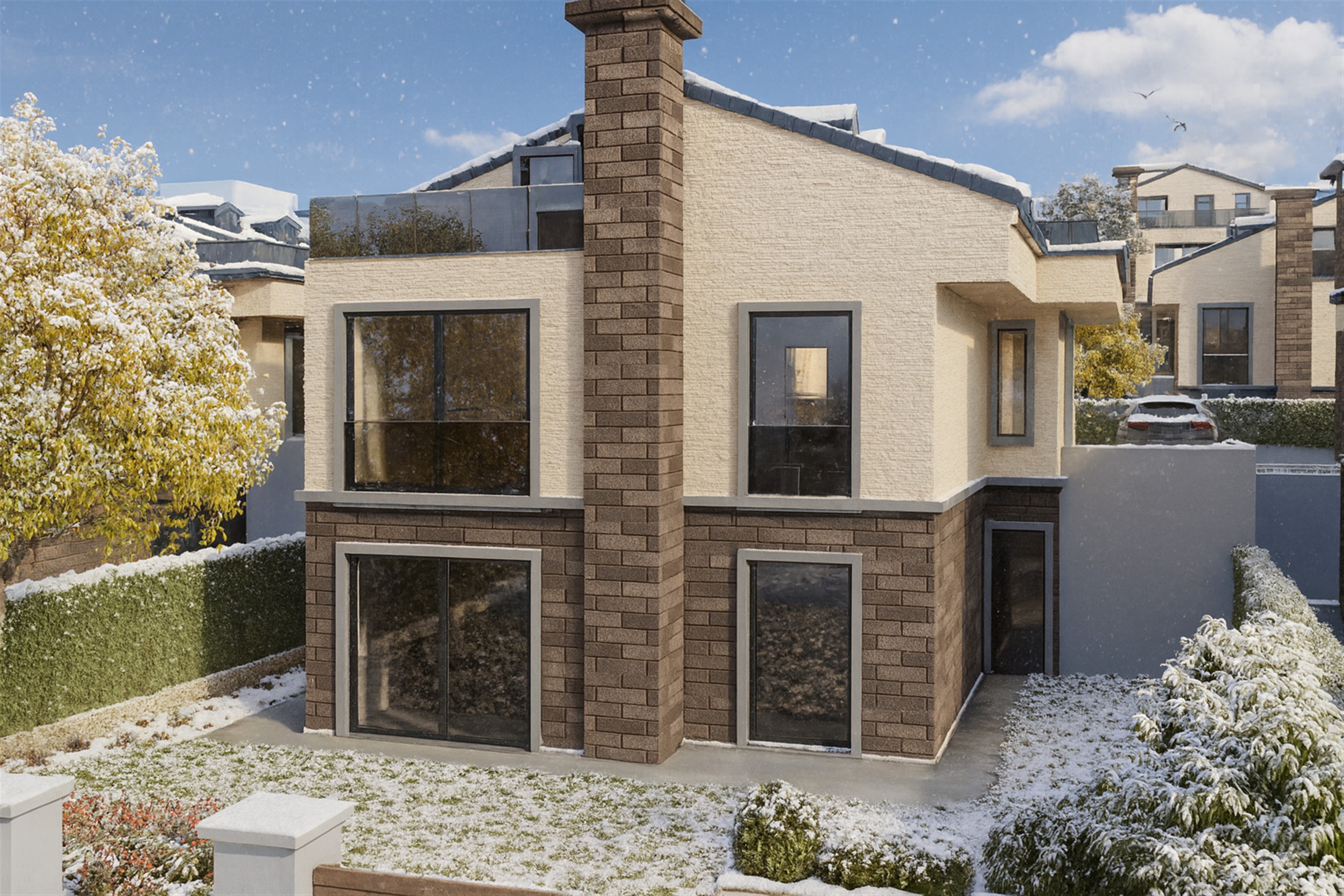 Luxury Istanbul Smart Villas For Sale - Modern homes in Istanbul