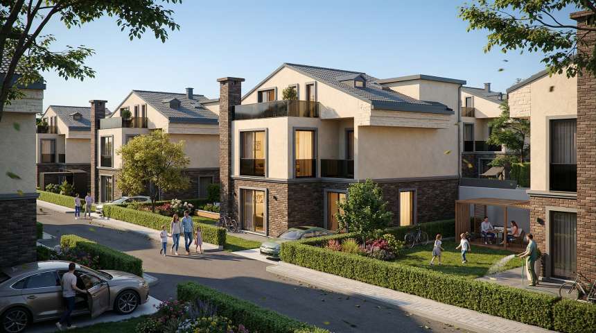 Luxury Istanbul Smart Villas For Sale - Exceptional properties with private gardens