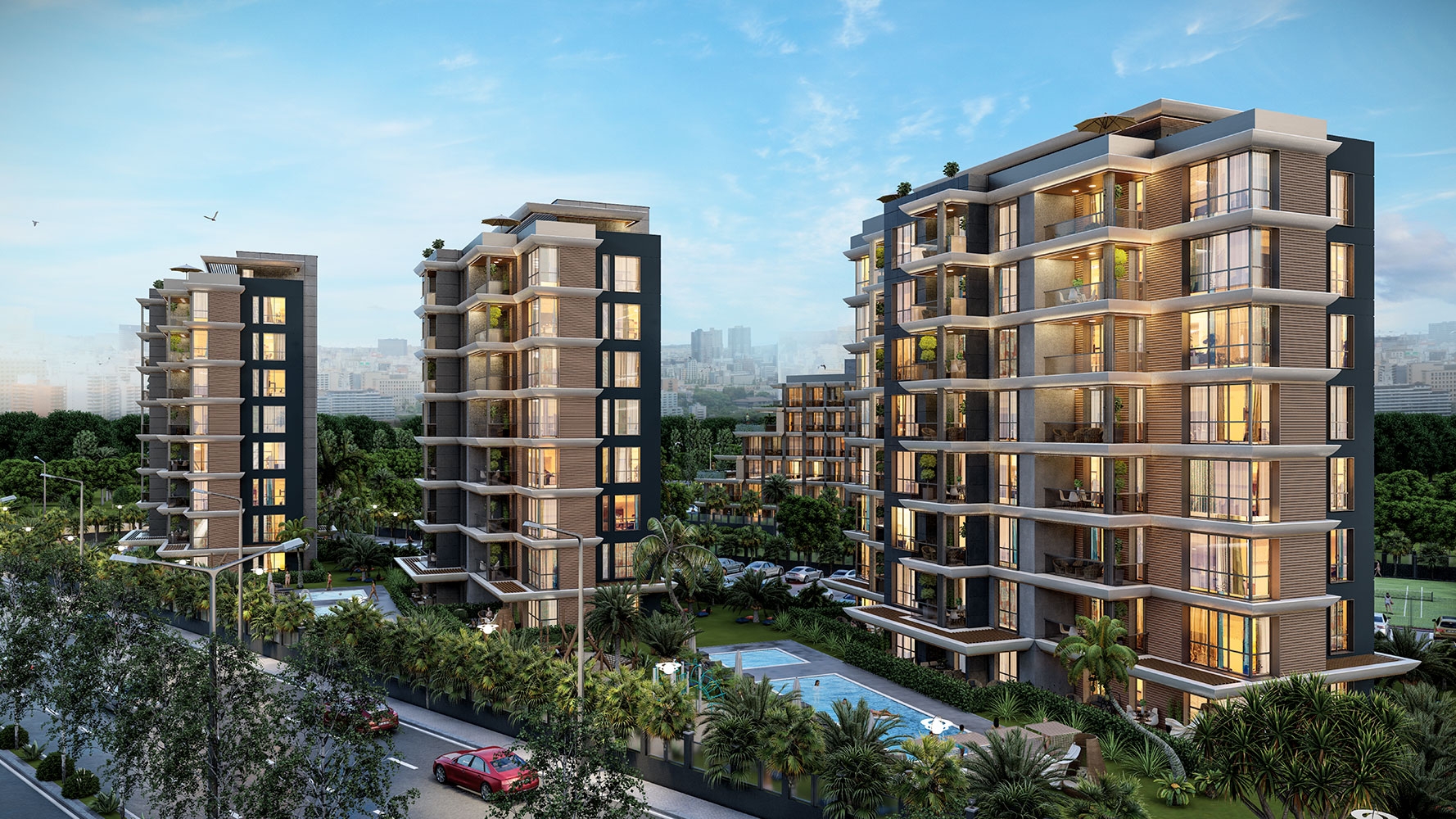 Trendy Investment Properties For Sale In Antalya - Apartments In Antalya Near The Beach With On-Site Facilities