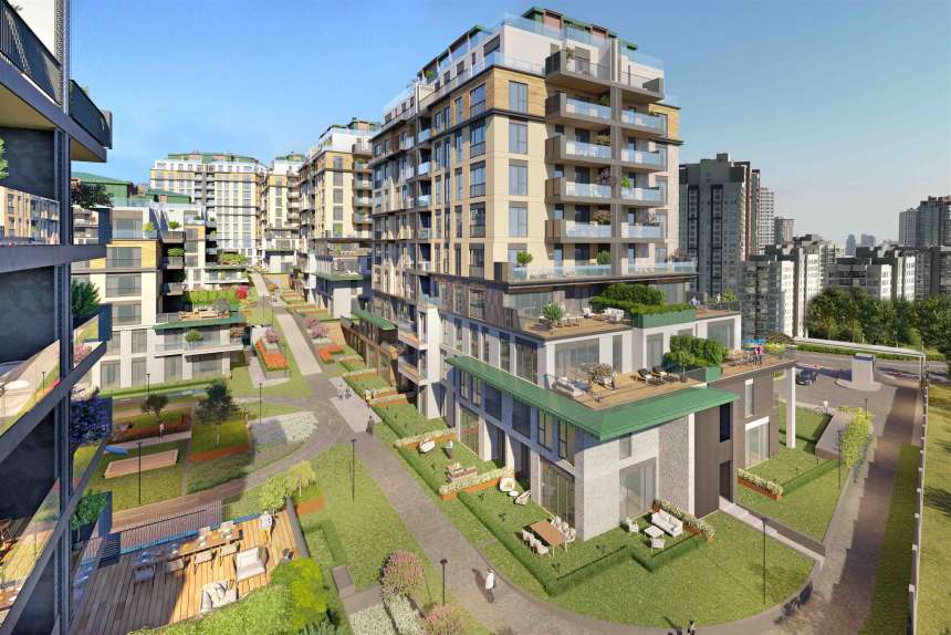 Impressive Istanbul Properties For Sale - Apartments with balconies or terraces