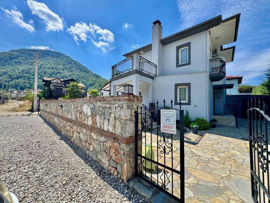 Beautiful Detached Villa In Uzumlu, Fethiye For Sale - Gated property