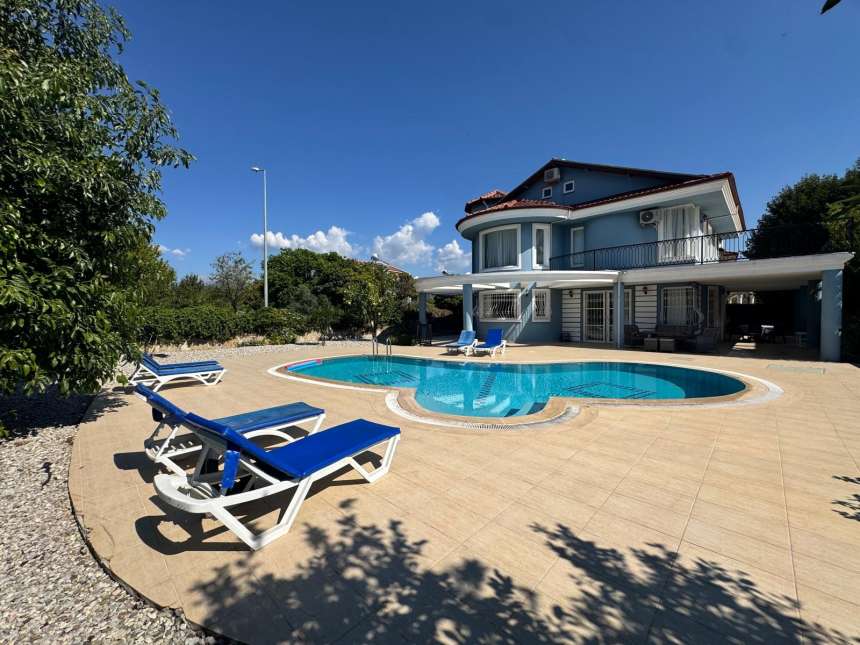 Alluring Key-Ready Fethiye Villa For Sale - Beautiful villa and very large exterior