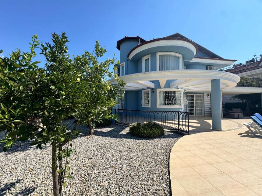 Alluring Key-Ready Fethiye Villa For Sale - Huge mature landscaped garden
