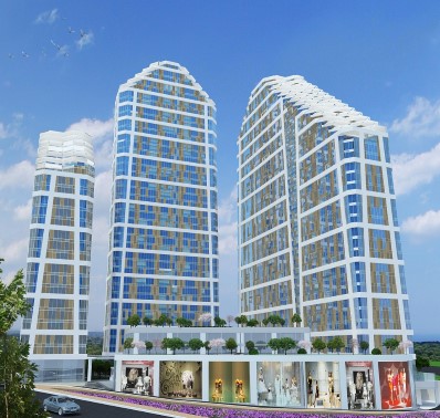  Modern Luxury Apartments For Sale In Esenyurt, Istanbul - Key Ready - Complex view