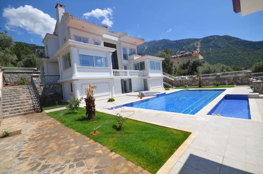 Ovacik Villa Nearing Completion - Spacious gardens